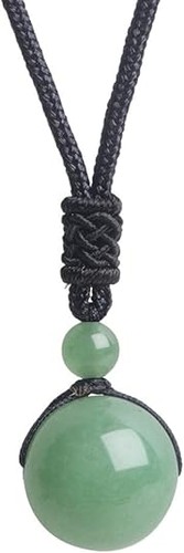 Collana con ciondolo - , pietre