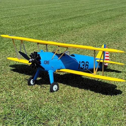Dynam stearman blu 4s - blu, rc