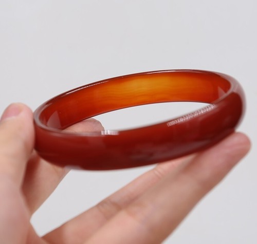 Bracciale giada naturale rossa - naturale,