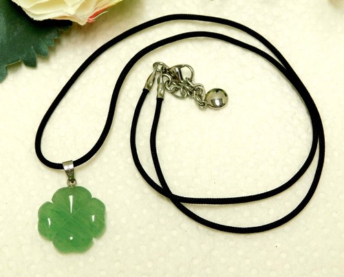 Collana pendente avventurina - collana,