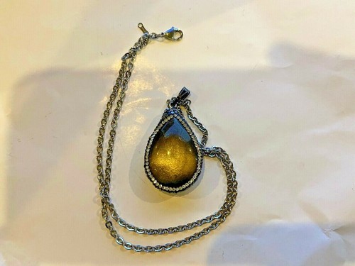 Collana con ciondolo finta - con,